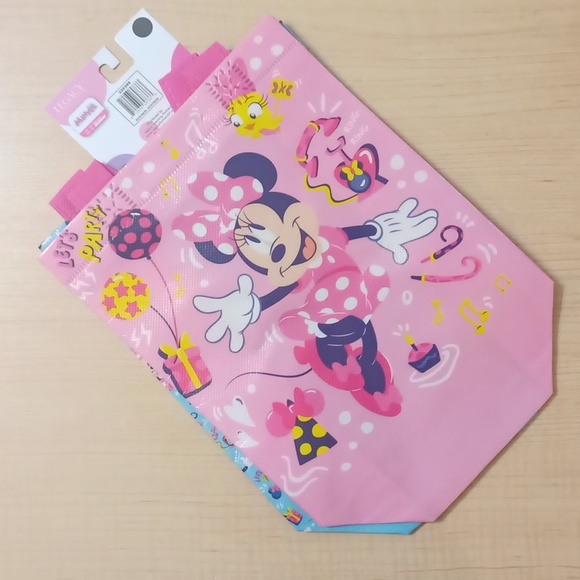 $5 2 Minnie Mouse Small Reusable Gift Snacks Lunch Bag - Picture 3 of 7